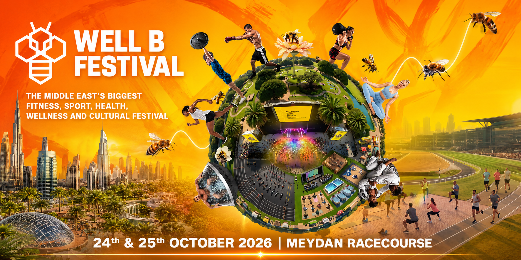 Dubai Gears Up for Well B Festival 2026 — A New Era of Wellness, Sport & Community